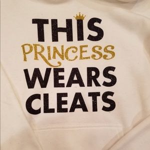 This princess wears cleats hoodie